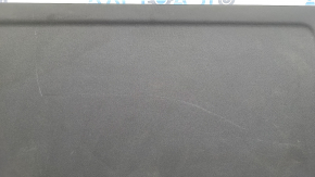 Black luggage compartment shelf for a Porsche Macan 15-18, with mesh, worn, needs cleaning