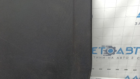 Black luggage compartment shelf for a Porsche Macan 15-18, with mesh, worn, needs cleaning
