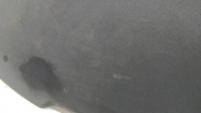 Black luggage compartment shelf for a Porsche Macan 15-18, with mesh, worn, needs cleaning