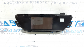 Honda CRV 12-14 information display is small, without an airbag indicator, and has scratches.