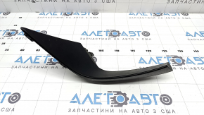 Front bumper grille trim, left side, Porsche Macan 15-18, structure, broken fasteners