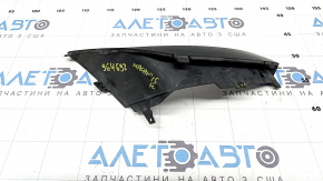 Front bumper grille trim, left side, Porsche Macan 15-18, structure, broken fasteners
