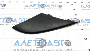 Front bumper grille trim lower right Porsche Macan 15-18 structure, cracks in fasteners, broken fastener