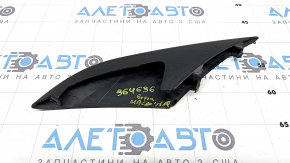 Upper right front bumper grille trim for Porsche Macan 15-18, structure, cracks in fasteners, broken fastener