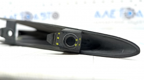 Upper right front bumper grille trim for Porsche Macan 15-18, structure, cracks in fasteners, broken fastener
