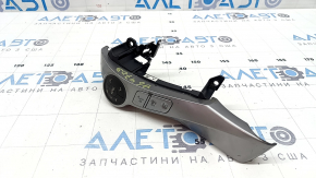 Left steering wheel control buttons for Toyota Prius V 15-17 voice recognition, scratches