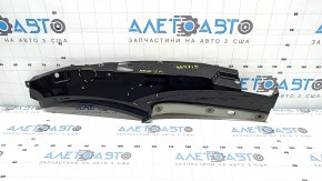 Front left wing Porsche Macan 15-23, upper part, aluminum, black A1, dents