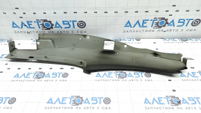 Front left wing Porsche Macan 15-23, upper part, aluminum, black A1, dents