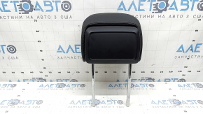 Front left headrest for Porsche Macan 15-18, black leather