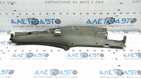 Front right wing Porsche Macan 15-26, upper part, aluminum, black A1, dents