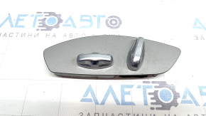 Driver's seat control for a Porsche Macan 15-18, gray, chrome, scratches