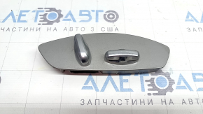 Porsche Macan 15-18 passenger seat control, gray, chrome