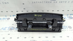 Box pocket under the passenger seat of a Porsche Macan 15-18, black, scratches