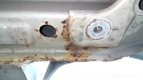 Quarter wing rear left Volvo XC90 16-26 on the body, white, dents, corrosion