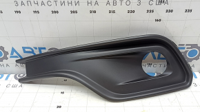 Left bumper grille for Jeep Compass 22-26, halogen fog light structure