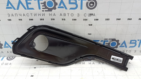 Left bumper grille for Jeep Compass 22-26, halogen fog light structure