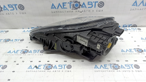 Right front headlight assembly for Porsche Macan 15-18, xenon, with washer, adaptive, black, chipped