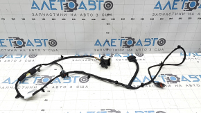 Jeep Compass 23-26 front bumper wiring without parking sensors for halogen fog lights and radar
