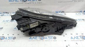 Left front headlight assembly for Porsche Macan 15-18, xenon, with washer, adaptive, black