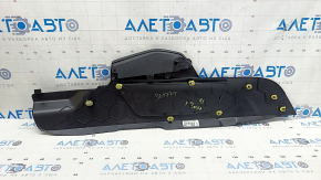 Ford Escape MK4 20-26 black right side center console trim panel with mesh, scratches, broken mount