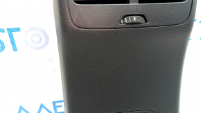 Ford Escape MK4 2020 rear center console trim, black, without charging port, worn