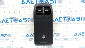 Ford Escape MK4 2020 rear center console trim, black, without charging port, worn