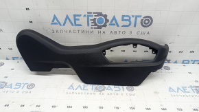 Porsche Macan 15-18 passenger seat control trim, black, scratches