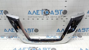 Nissan Rogue 17-20 grille molding without camera, under radar, under round emblem, Japan built