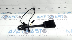 Porsche Macan 15-26 passenger seat belt latch, black, with wire