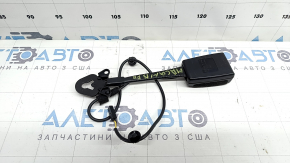 Porsche Macan 15-26 passenger seat belt latch, black, with wire