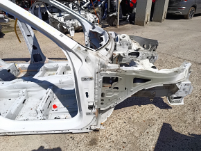 Volvo XC90 16-23 front right quarter panel on the body, white, corroded