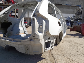 Quarter wing rear right Volvo XC90 16-26 on the body, white, corrosion