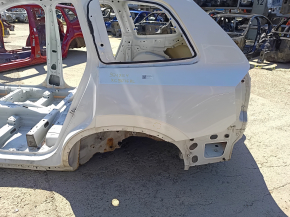 Quarter wing rear left Volvo XC90 16-26 on the body, white, dents, corrosion