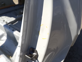 Quarter wing rear left Volvo XC90 16-26 on the body, white, dents, corrosion
