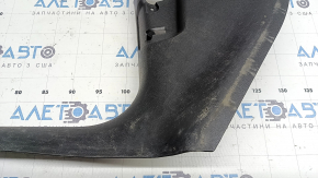 Front left door sill trim for Porsche Macan 15-26, black, no chrome insert, scratches, dry cleanable