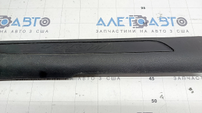 Front right door sill trim for Porsche Macan 15-18, black, no chrome insert, scratches, dry-cleanable