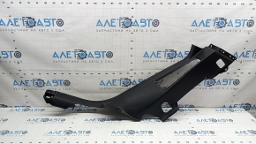 Rear right door sill trim for Porsche Macan 15-26, black, under airbag, scratches, dry-cleanable