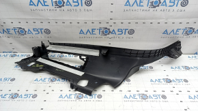 Rear right door sill trim for Porsche Macan 15-26, black, under airbag, scratches, dry-cleanable
