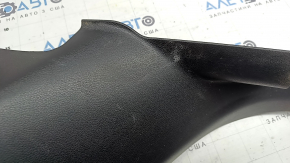 Rear right door sill trim for Porsche Macan 15-26, black, under airbag, scratches, dry-cleanable