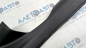 Rear right door sill trim for Porsche Macan 15-26, black, under airbag, scratches, dry-cleanable