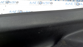 Rear left door sill trim for Porsche Macan 15-26, black, airbag-ready, worn