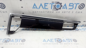 Right front panel trim for Porsche Macan 15-18, glossy black, scratches