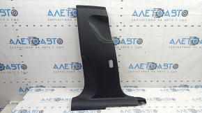 Lower left center pillar trim for Porsche Macan 15-18, black, scratches