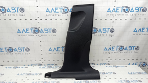Lower right center pillar trim for Porsche Macan 15-18, black, scratches