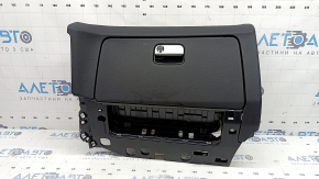 Glove box, glove compartment Porsche Macan 15-18 black leatherette, with linings, scratched chrome