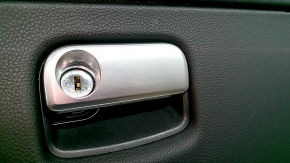 Glove box, glove compartment Porsche Macan 15-18 black leatherette, with linings, scratched chrome