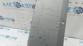 Front bumper center molding Ford Escape MK4 20-22 scratches gray structure, scratches