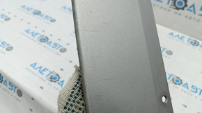 Front bumper center molding Ford Escape MK4 20-22 scratches gray structure, scratches