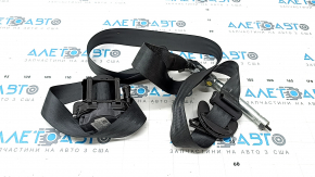 Driver's seat belt with squib and tensioner Ford Escape MK4 20-26 black, shot, worn