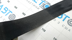Driver's seat belt with squib and tensioner Ford Escape MK4 20-26 black, shot, worn